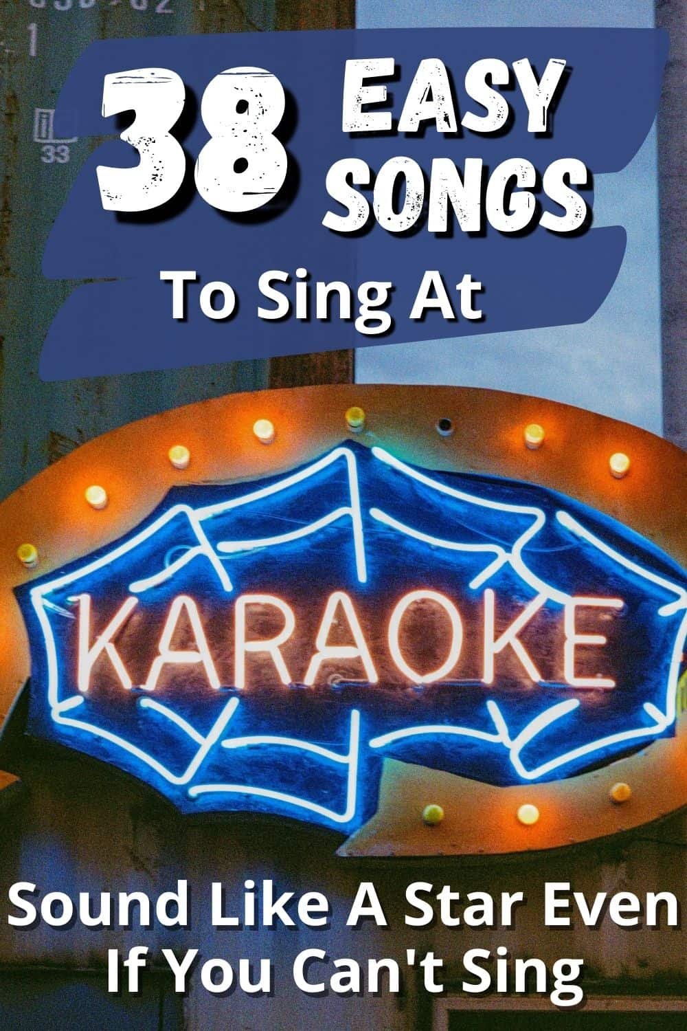 best acoustic sing along songs