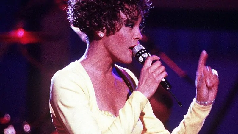 Whitney Houston singing