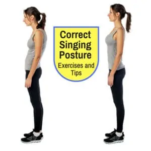 correct singing posture
