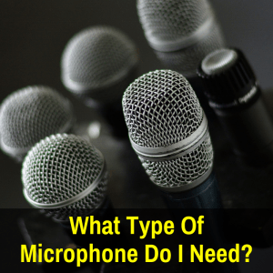 Different types of microphones