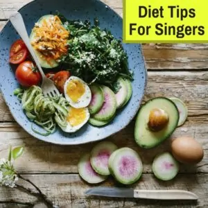 what to eat for singing