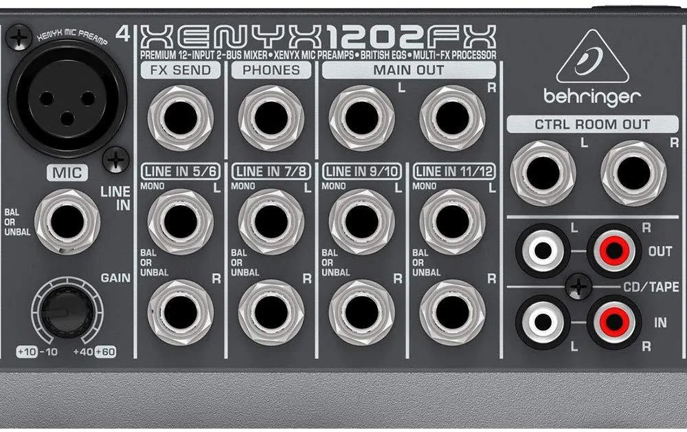 1202fx outputs and inputs