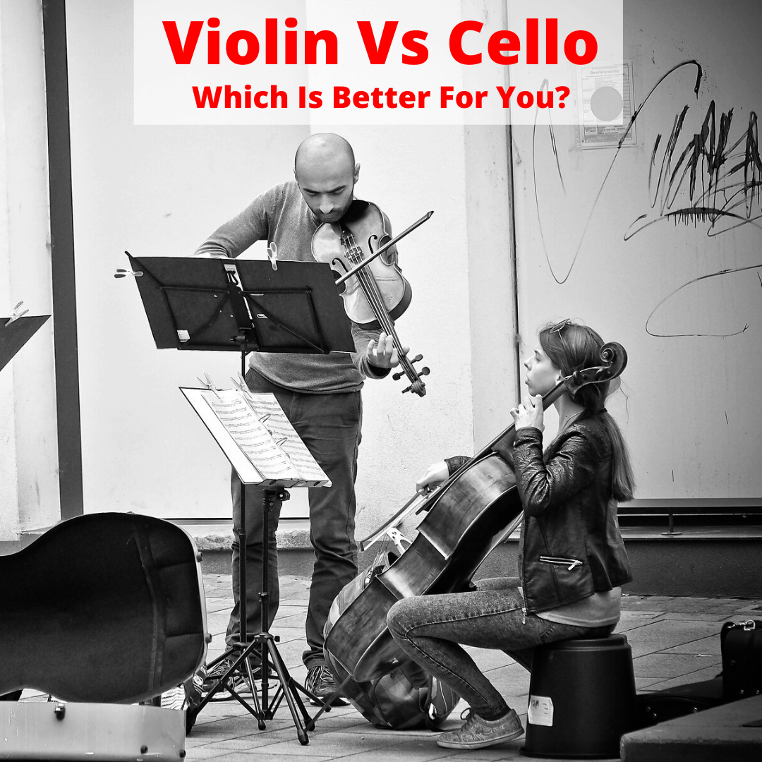 Violin and cello players