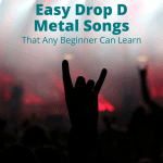 Easy Drop D Metal Songs