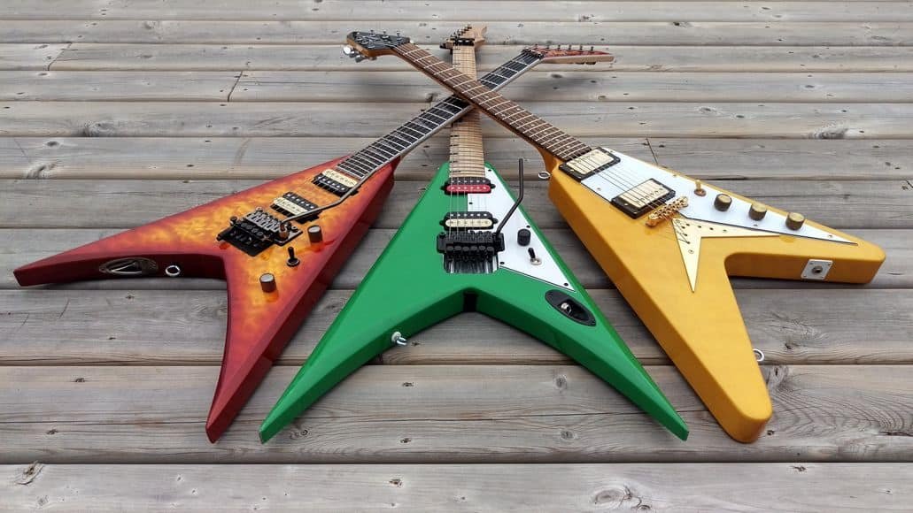 Flying v guitars