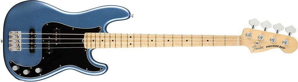 Fender American Performer Precision electric bass blue