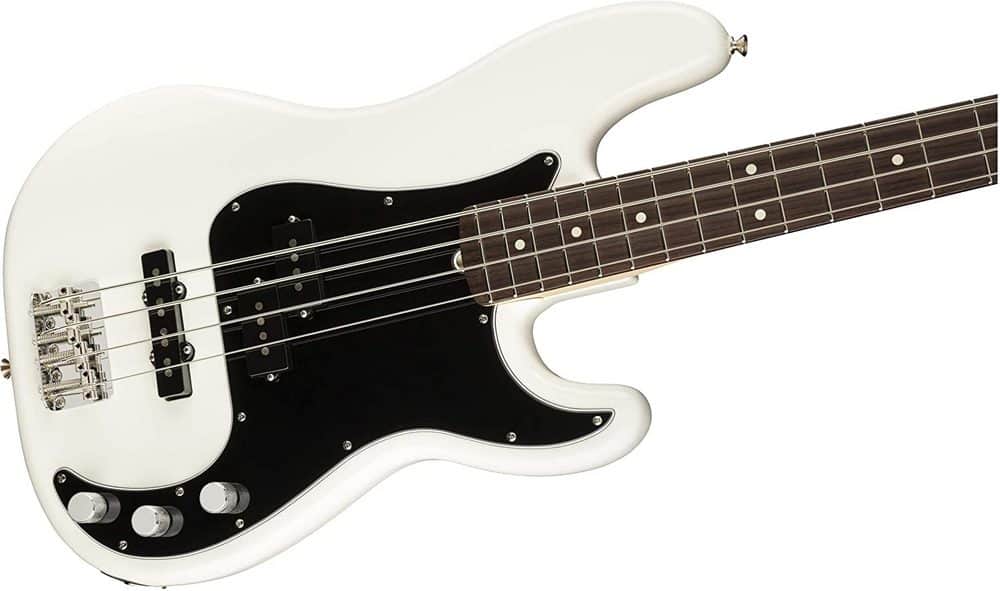 Fender American Performer Precision electric bass white