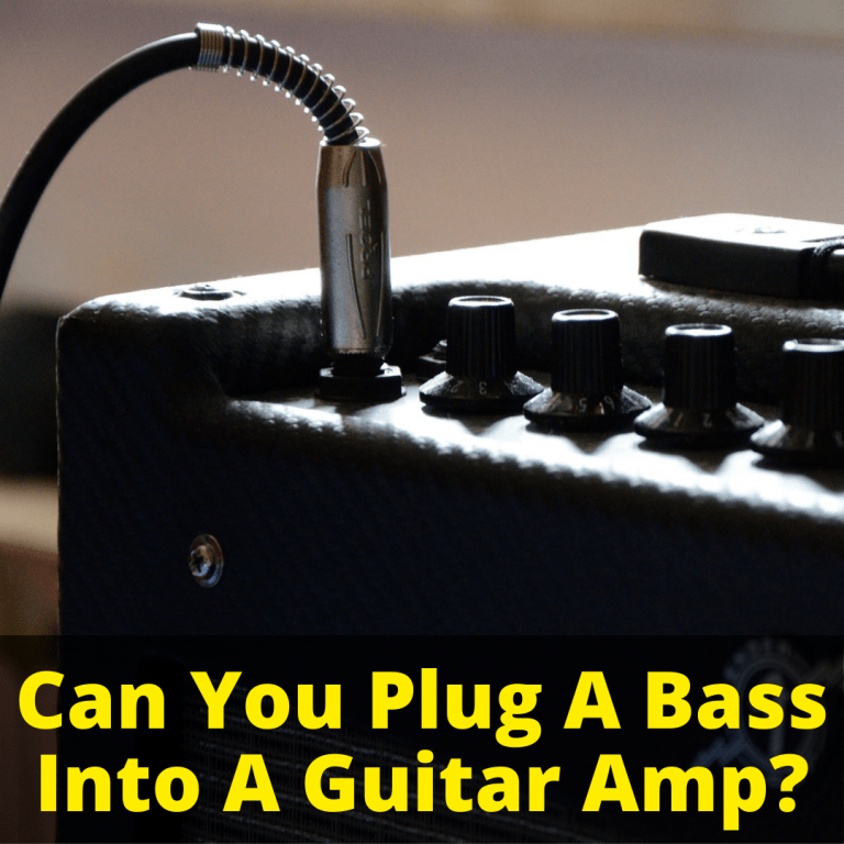 Can You Plug A Bass Into A Guitar Amp?