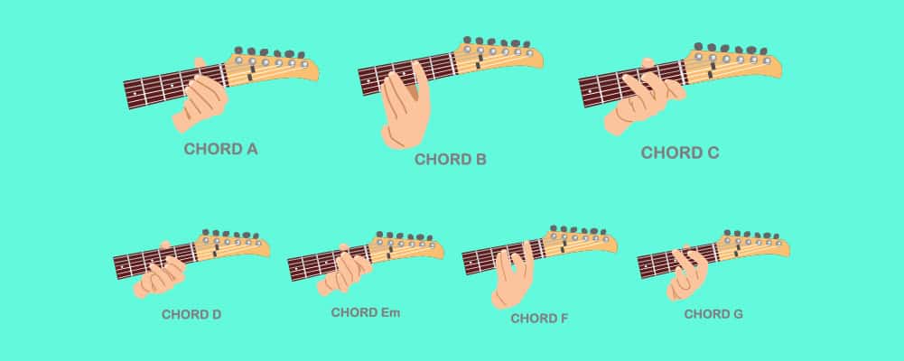 major and minor chords
