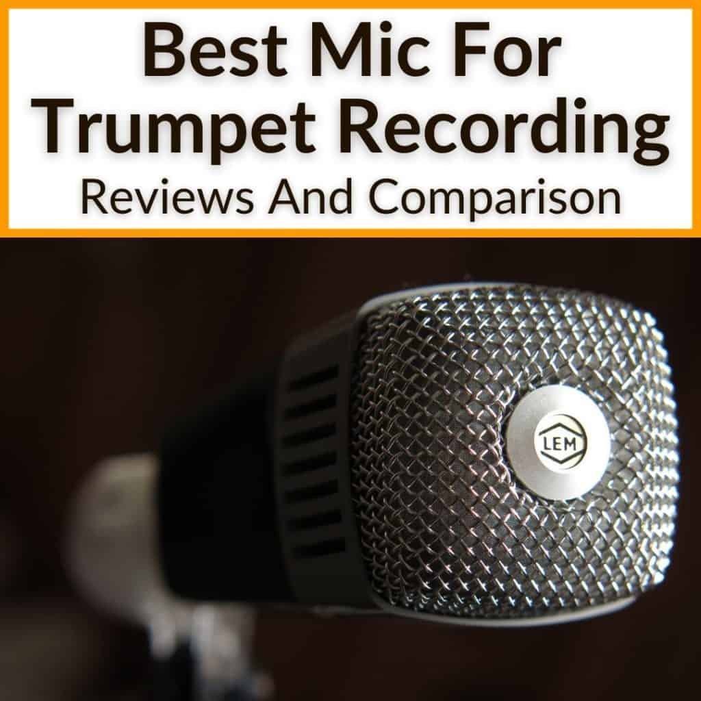 Best Mic For Trumpet Recording (Reviews And Comparison)