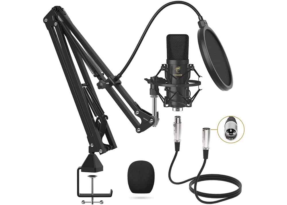 Tonor XLR Condenser Microphone Kit