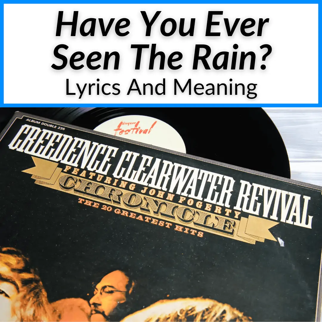 have you ever seen the rain lyrics meaning