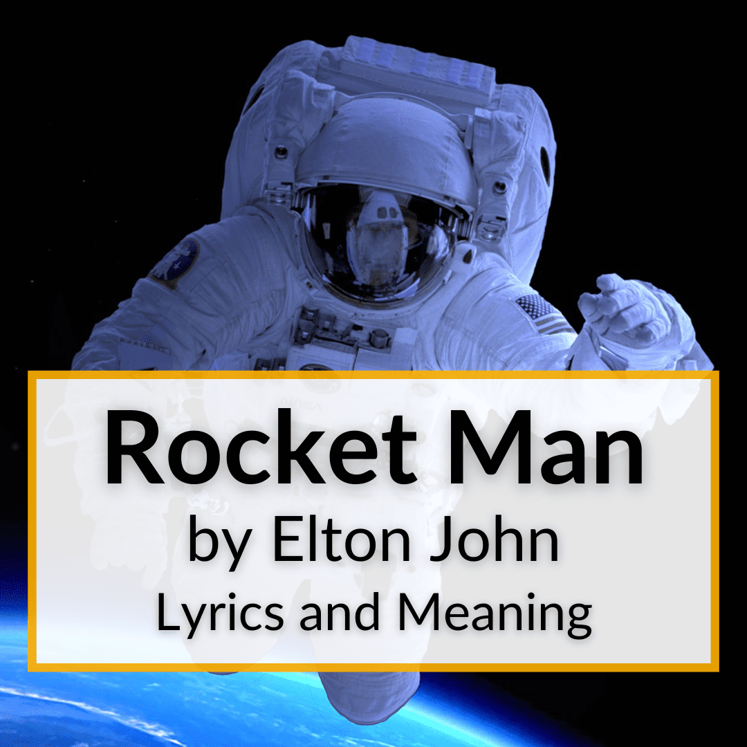 rocket man lyrics meaning