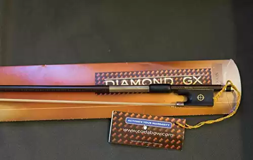 CodaBow Diamond GX Carbon Fiber 4/4 Violin Bow