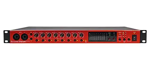 Focusrite Clarett OctoPre with 8 Air-Enabled Mic Pres and 8 Analog Inputs