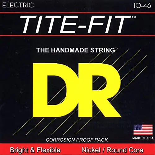 DR Strings Tite Fit Electric Round Core Strings