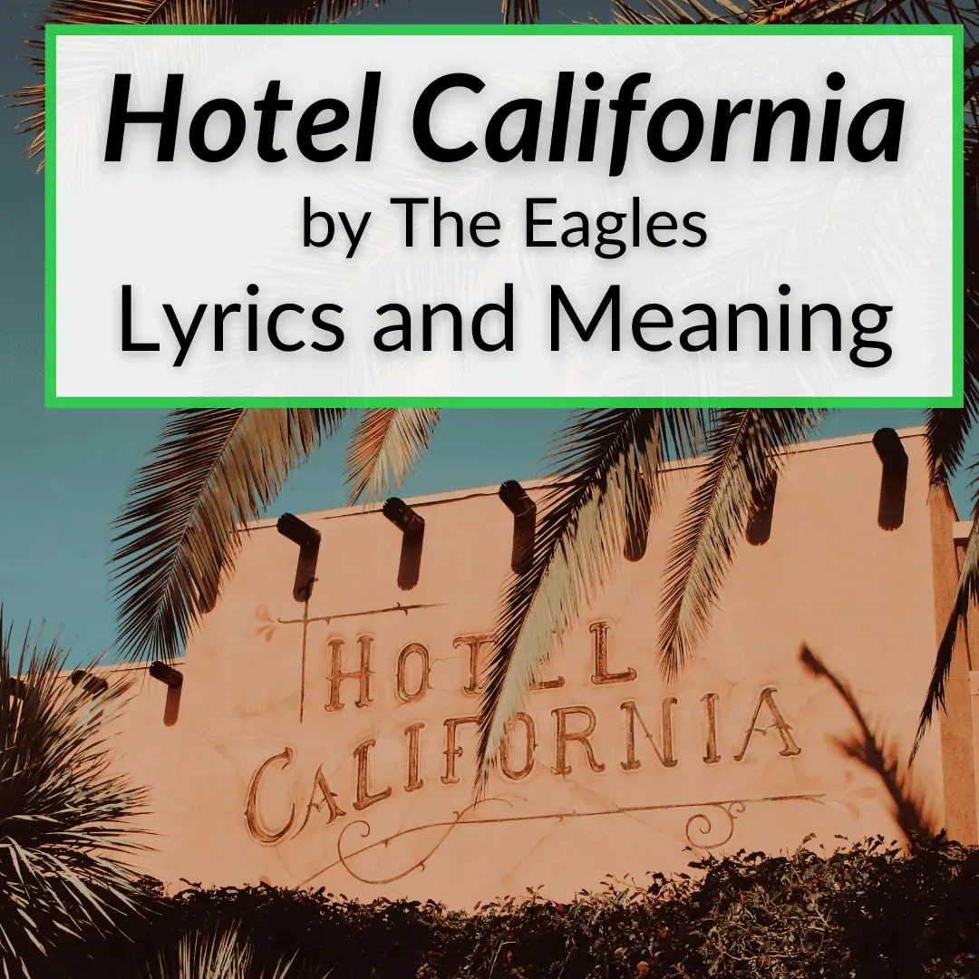 hotel california lyrics meaning