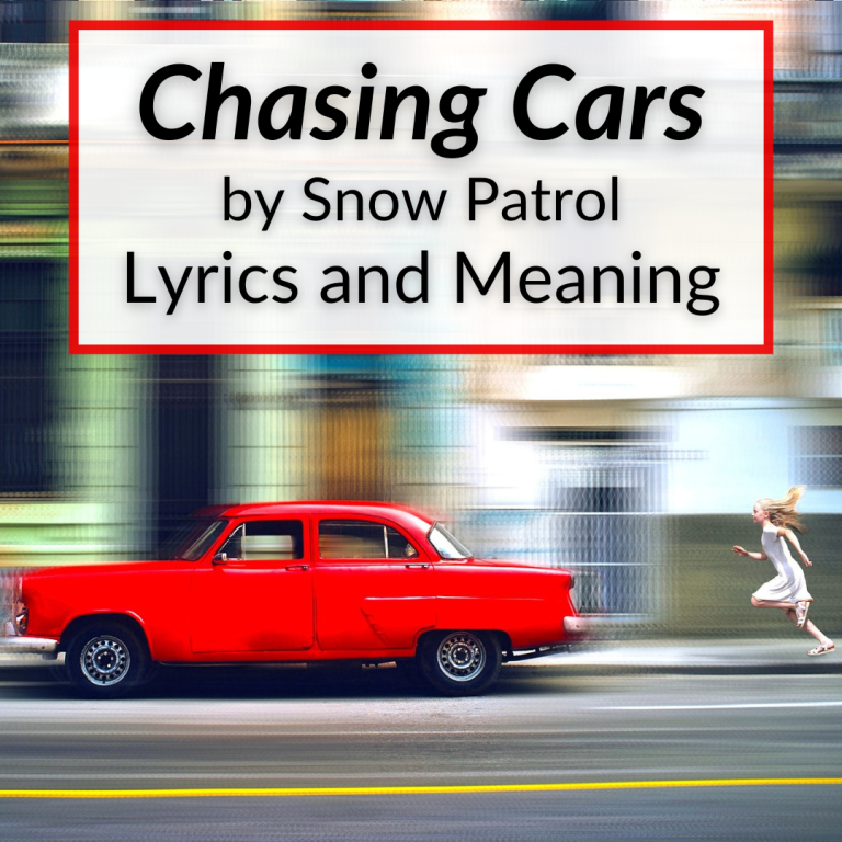 chasing car lyrics meaning