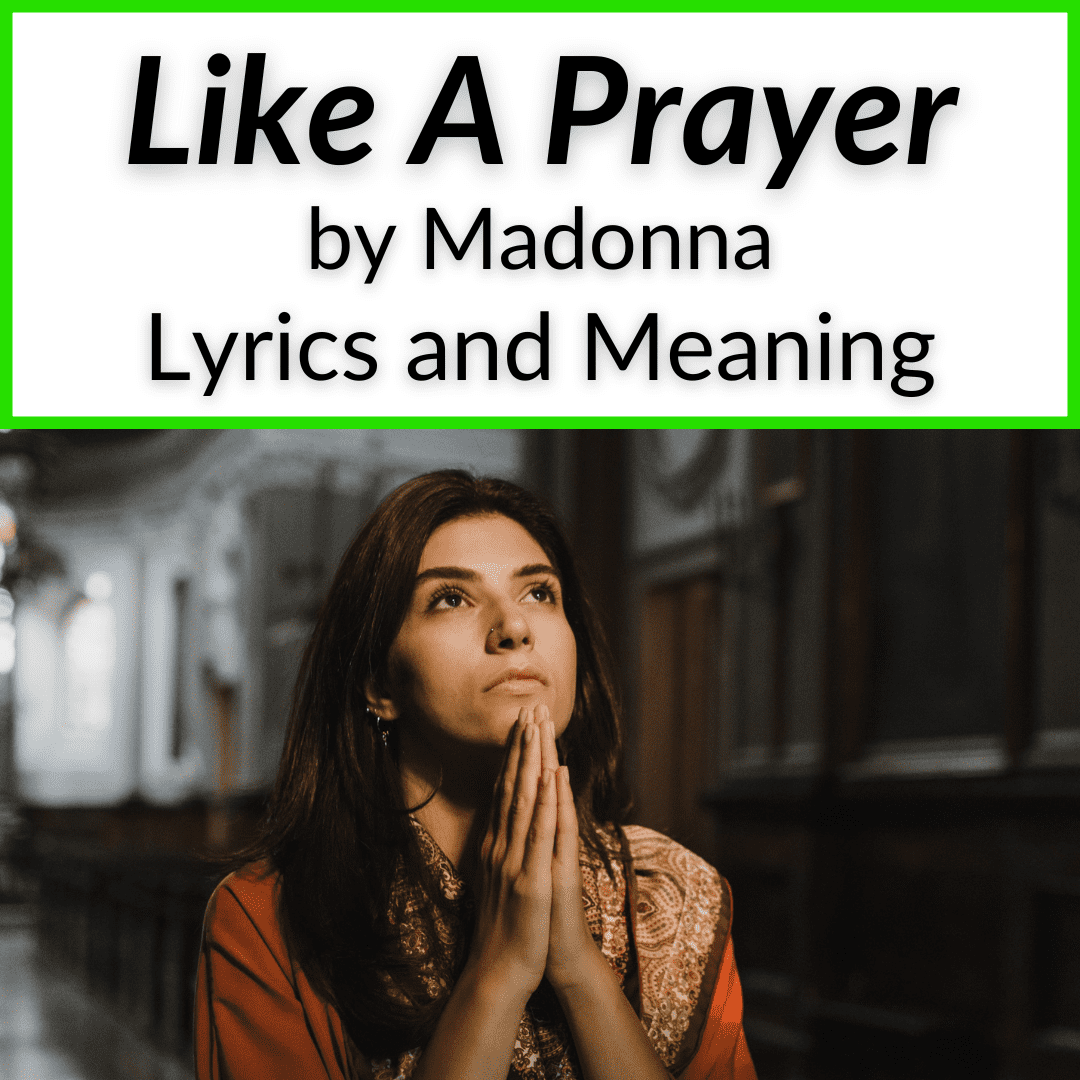 like a prayer lyrics meaning