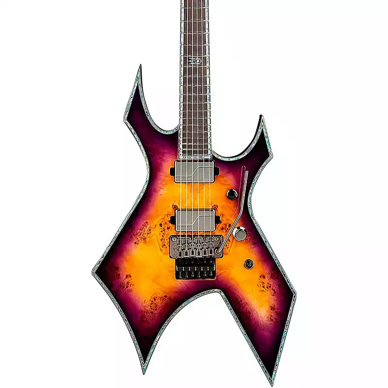 B.C. Rich Warlock Extreme Exotic with Floyd Rose