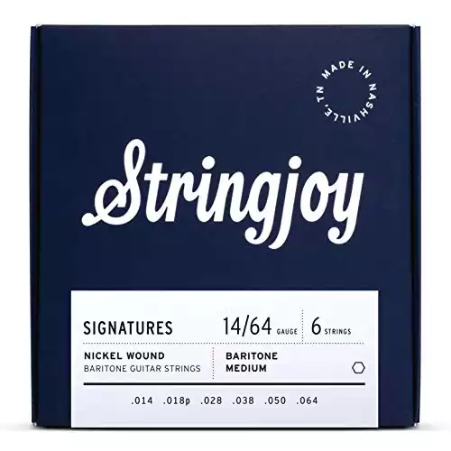 Stringjoy BAL14B Baritone Signatures Electric Guitar Strings